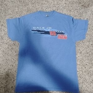 Nascar Blue Dale Jr. Short Sleeve Tee